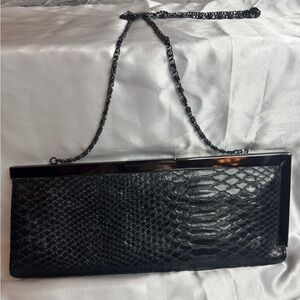 Jessica McClintock Clutch Bag W/ Chain